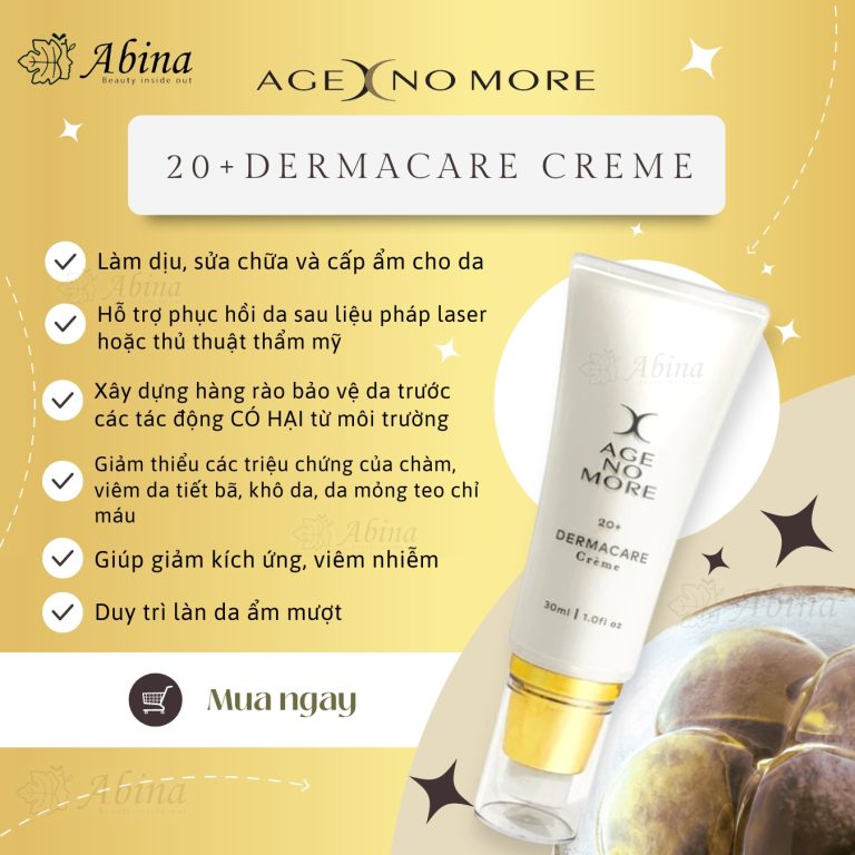 Kem phục hồi da Age No More Dearmacare Creme Manuka 20+ 