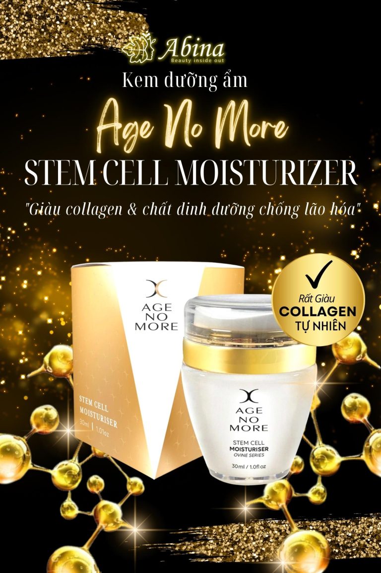 Kem trẻ hóa da cấp ẩm từ tế bào gốc Age No More Stem Cell Moisturizer
