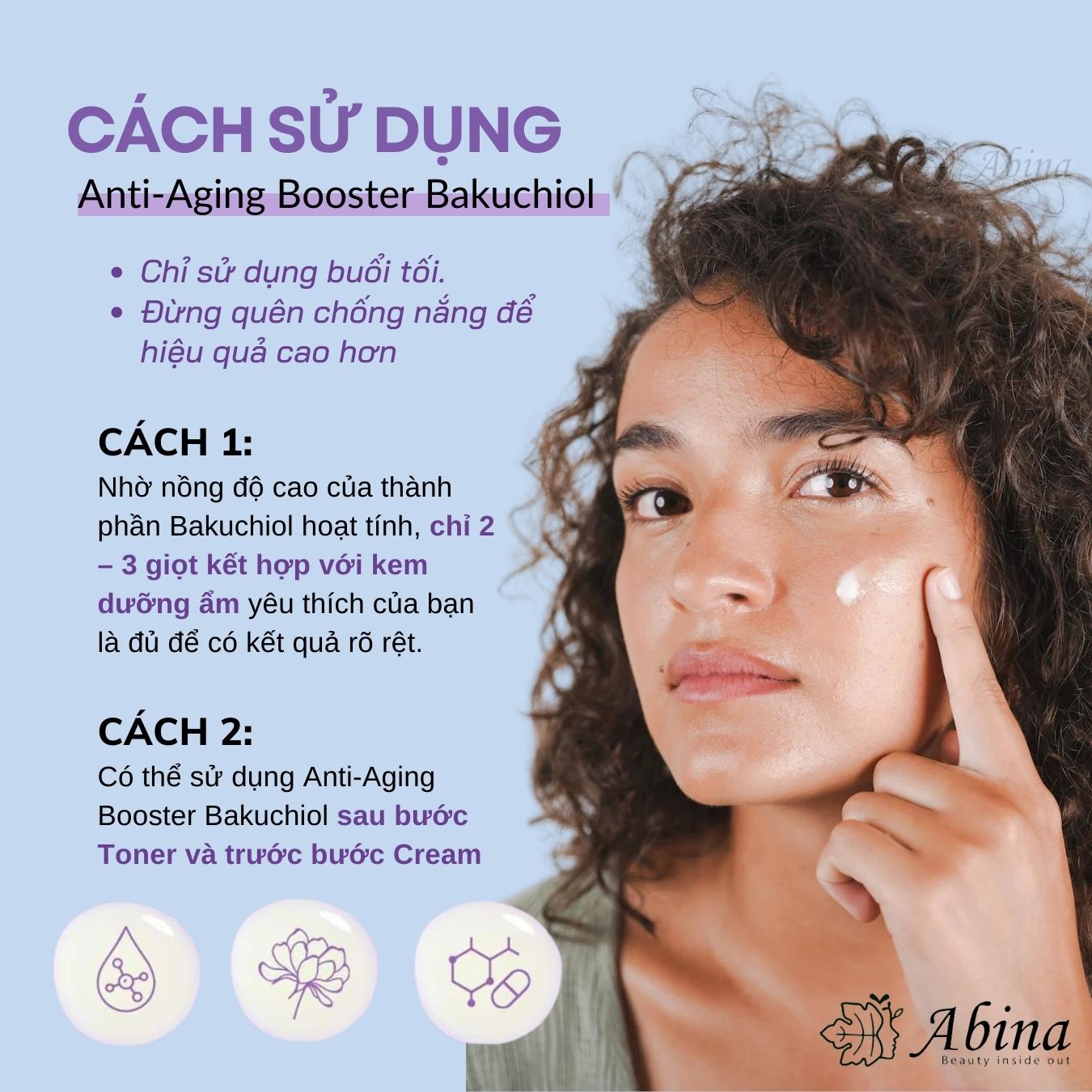 Serum tăng cường chống lão hóa chứa Bakuchiol Seasonly Anti-Aging Booster Serum 