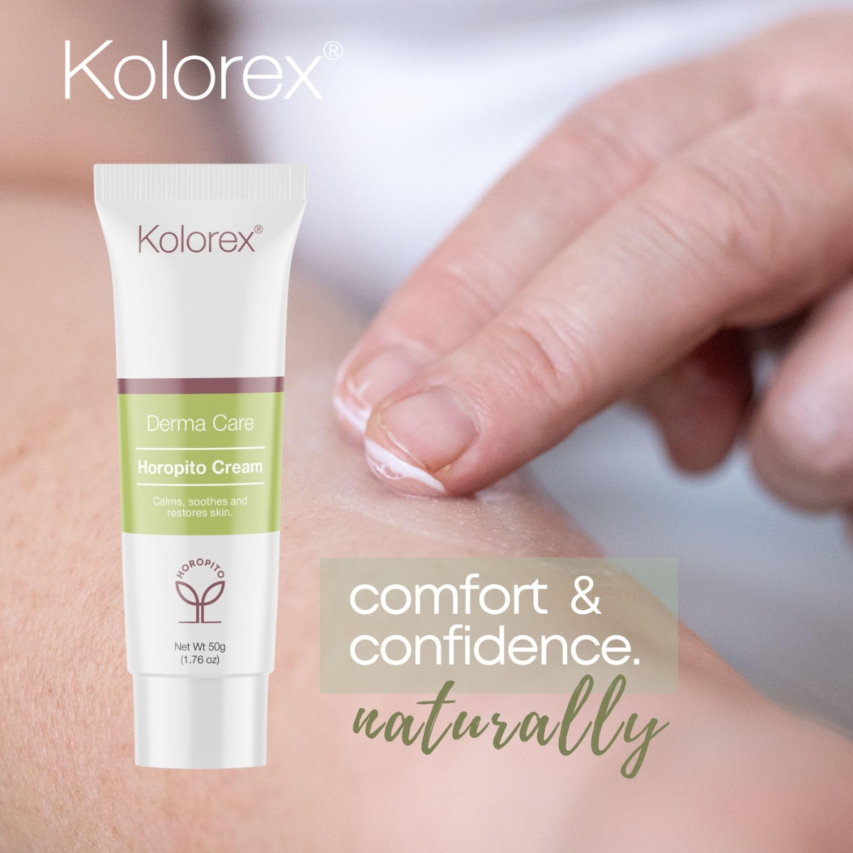 Kem bôi giảm nấm ngứa Kolorex Horopito Cream 50g