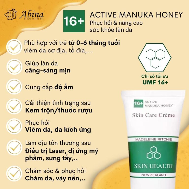 Kem mật ong 16+ Active Manuka Honey Skin Health Creme