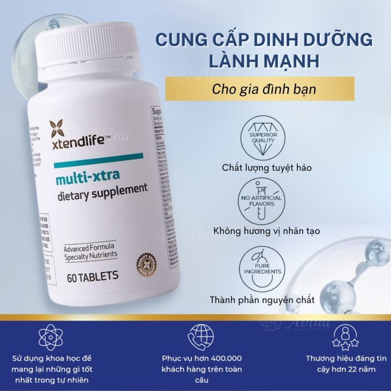 Vitamin tổng hợp cho gia đình Xtend-Life Multi-Xtra