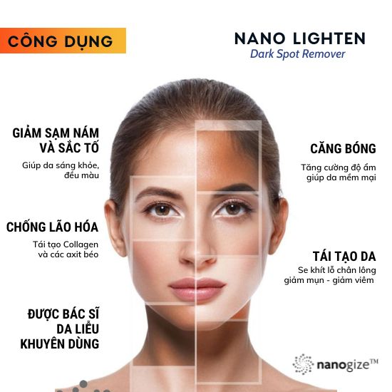 Serum đặc trị nám Nano Lighten Dark Spot Remover