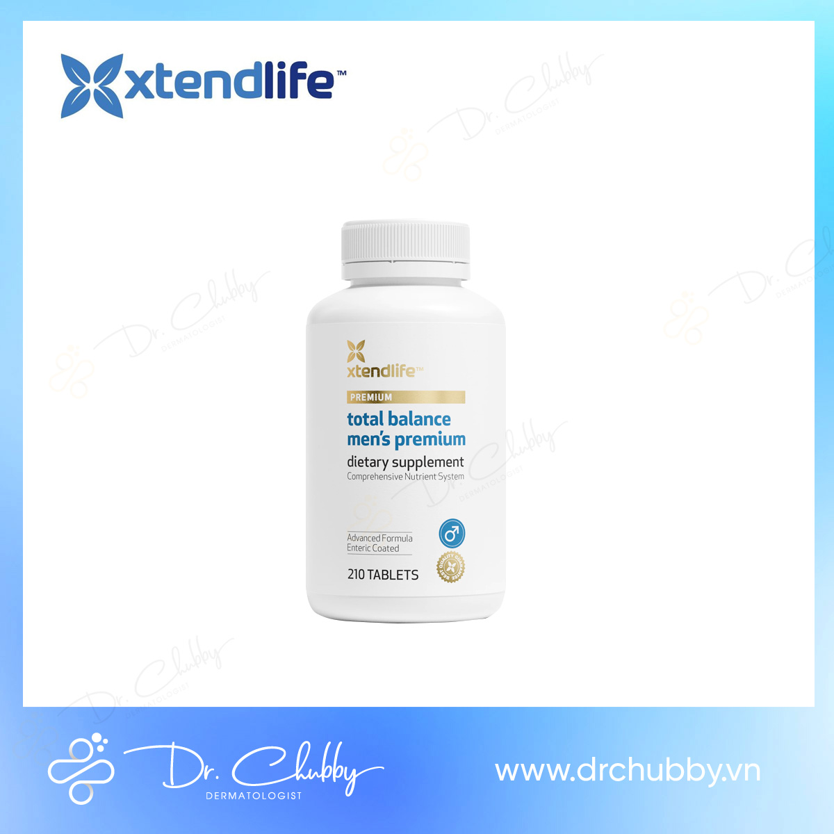 Viên bổ sung vitamin nâng cao dành cho nam giới Xtend-Life Total Balance Men’s Premium (210 viên) Vien bo sung vitamin nang cao danh cho nam gioi Xtend Life Total Balance Mens Premium 210 vien