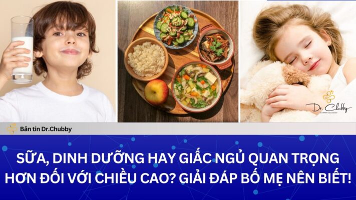 Sữa, Dinh Dưỡng Hay Giấc Ngủ Quan Trọng Hơn Đối Với Chiều Cao Của Trẻ?